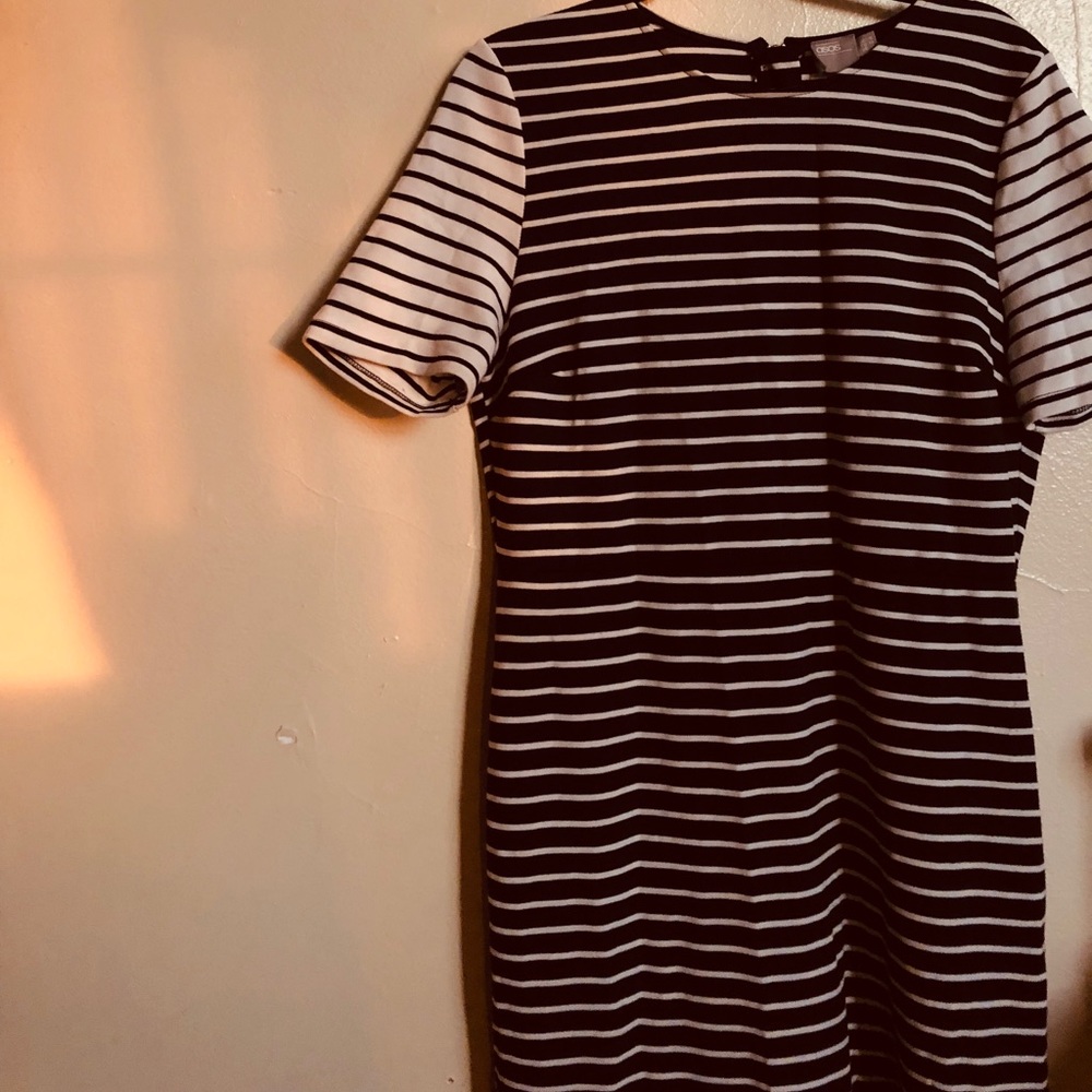 ASOS Striped Midi Dress